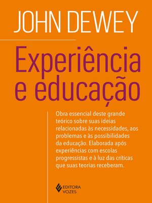 cover image of Experiência e educação